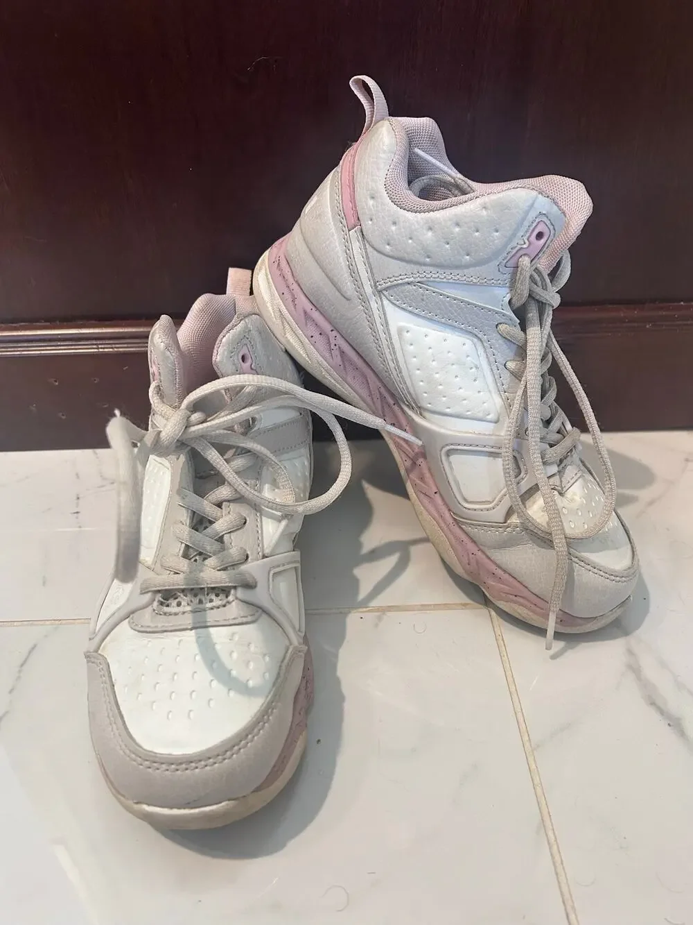 AND1 Assist 6.0 Youth Girls High Top Basketball Sneakers Size 3 Athleisure